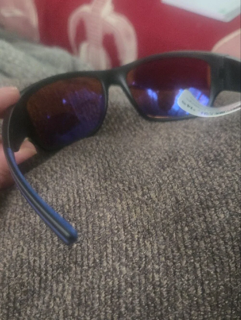 Men's Polarized Driving Sunglasses - Black Frame with Brown Lenses